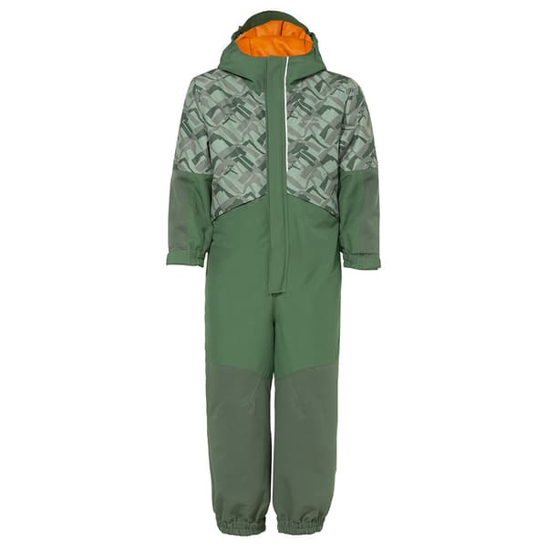 Vaude Snow Cup Ii Race Dragt Grøn 104 cm Dreng