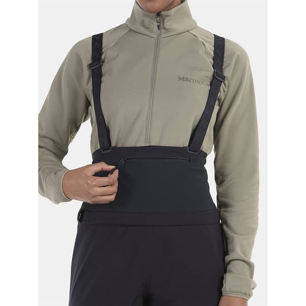 Marmot Solitude Ul Bio 1/4 Bib Housut Musta M Nainen