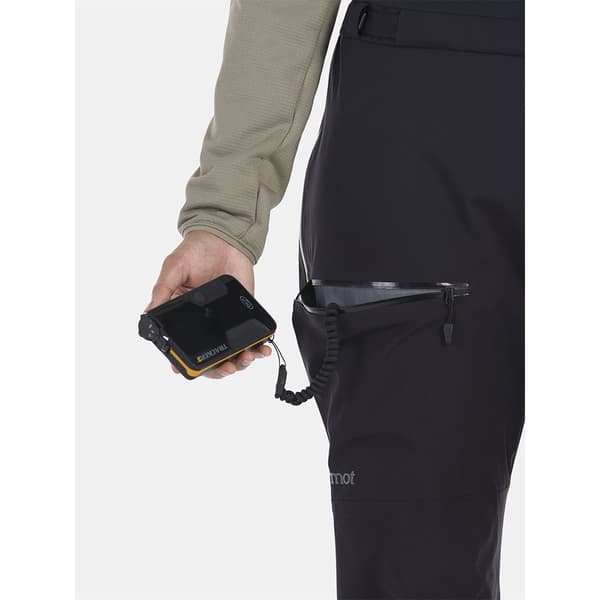 Marmot Solitude Ul Bio 1/4 Bib Housut Musta M Nainen