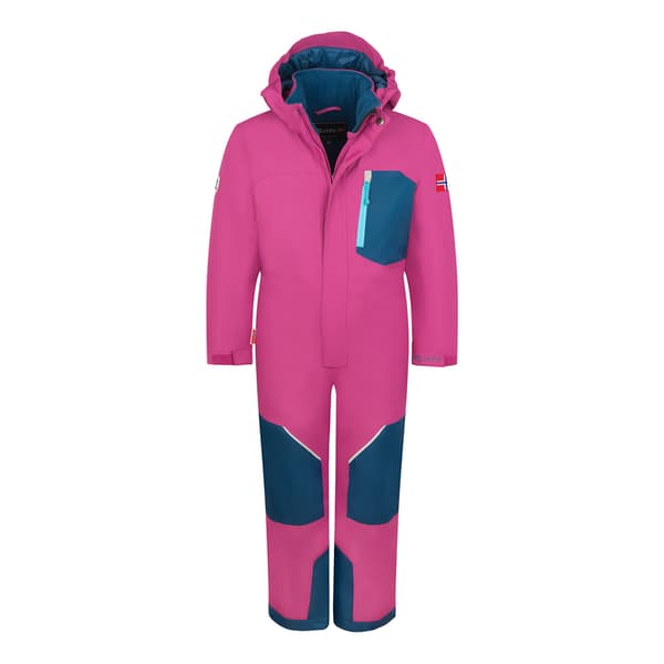 Trollkids Isfjord Xt Race Dräkt Rosa 134 cm Pojke