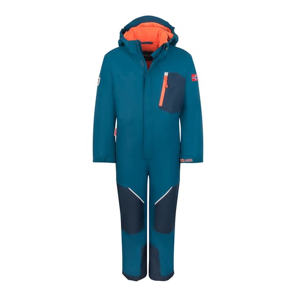 Trollkids Isfjord Xt Race Dräkt Blå 128 cm Pojke