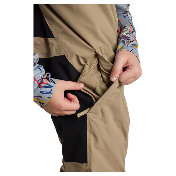 Burton Skylar 2l Bib Bukser Brun 10 Years Dreng