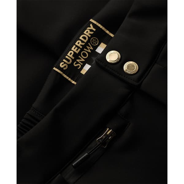 Superdry Luxe Snow Pant Byxor Svart M Kvinna