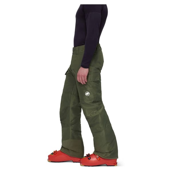 Mammut Fall Line Hardshell Thermo Byxor Grönt 48 Man