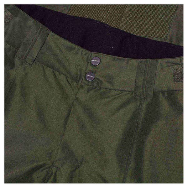 Mammut Fall Line Hardshell Thermo Byxor Grönt 48 Man