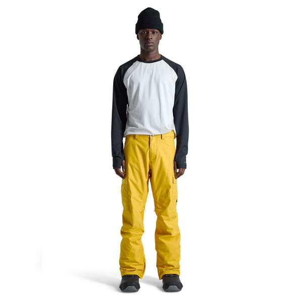 Burton 2l Regular Fit Cargo Housut Keltainen XL Mies
