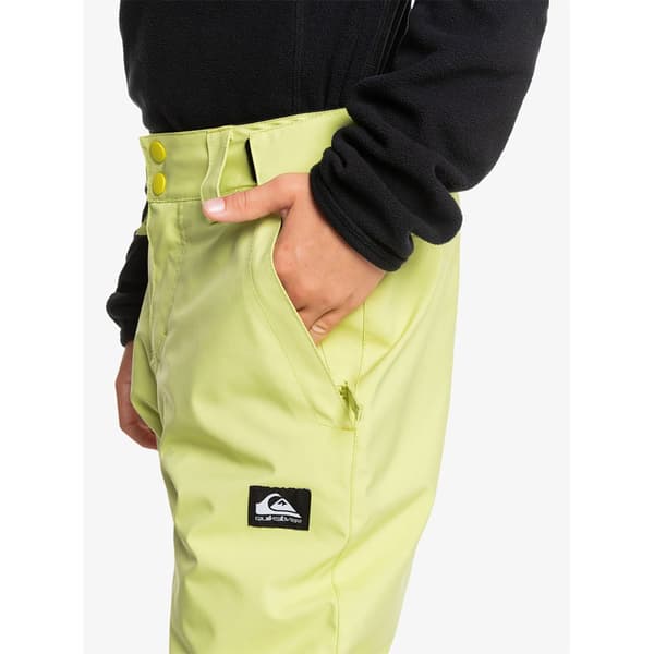 Quiksilver Estate Byxor Grönt,Gul 10 Years Pojke