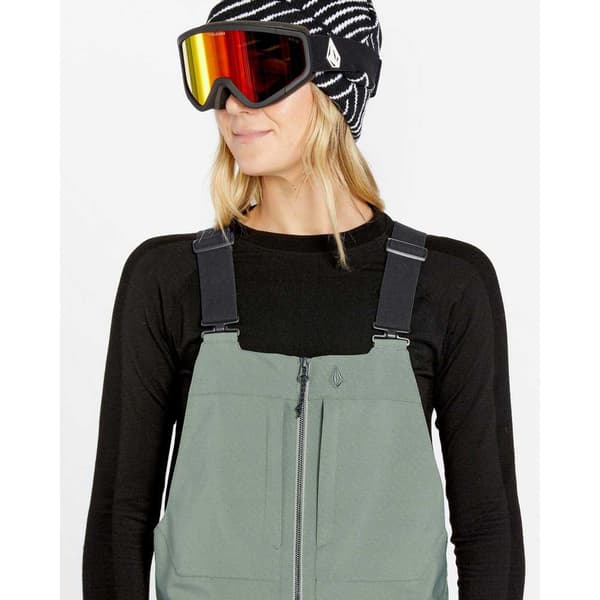 Volcom Swift Bib Race Dräkt Grönt S Kvinna