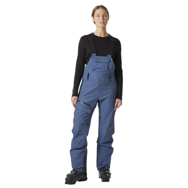 Helly Hansen Powderqueen Bib Bukser Blå L Kvinde