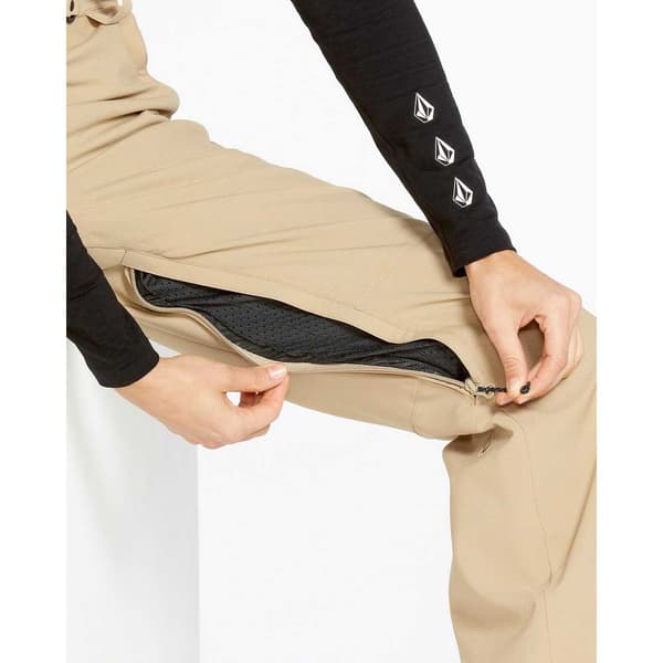 Volcom Swift Bib Race Dragt Beige S Kvinde