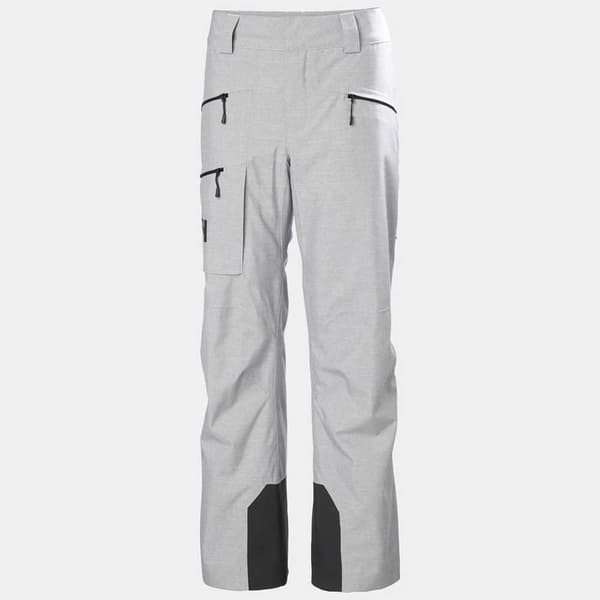 Helly Hansen Powderqueen Housut Harmaa L Nainen