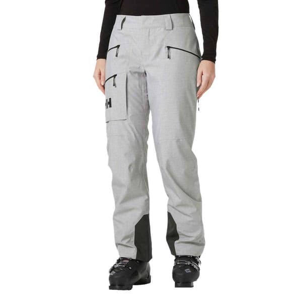 Helly Hansen Powderqueen Housut Harmaa L Nainen