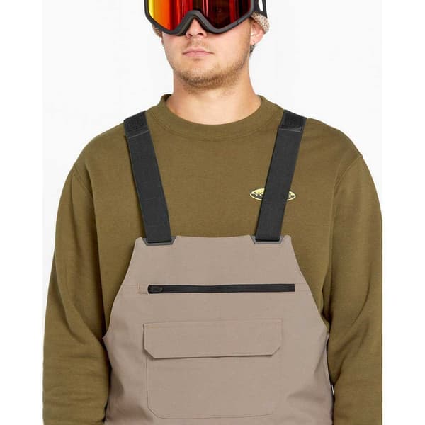 Volcom Roan Bib Race Dragt Brun L Mand