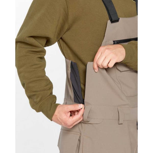 Volcom Roan Bib Race Dragt Brun L Mand