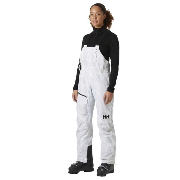Helly Hansen Powderqueen Bib Bukser Grå S Kvinde