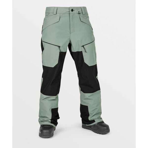 Volcom Stone Mica 20k Byxor Grönt L Kvinna
