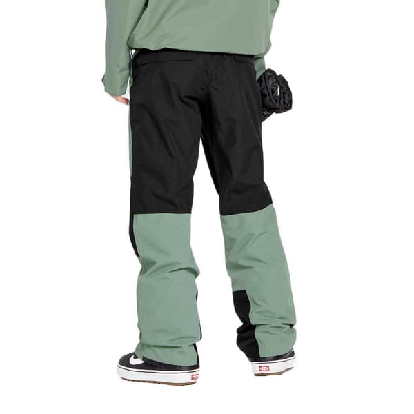 Volcom Stone Mica 20k Byxor Grönt L Kvinna