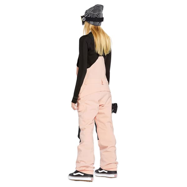 Volcom Creston 3d Stretch Bib Race Dragt Rosa S Kvinde