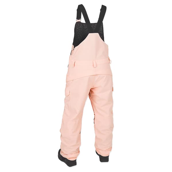 Volcom Creston 3d Stretch Bib Race Dragt Rosa S Kvinde