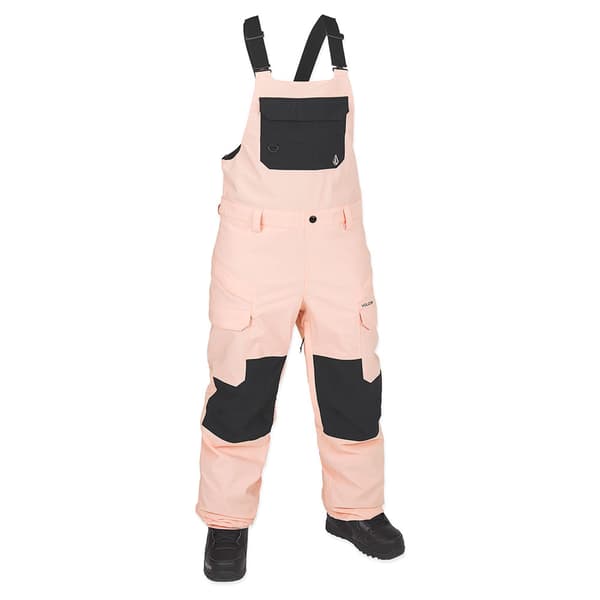 Volcom Creston 3d Stretch Bib Race Dragt Rosa S Kvinde