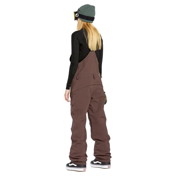 Volcom Creston 3d Stretch Bib Race Dragt Rød S Kvinde