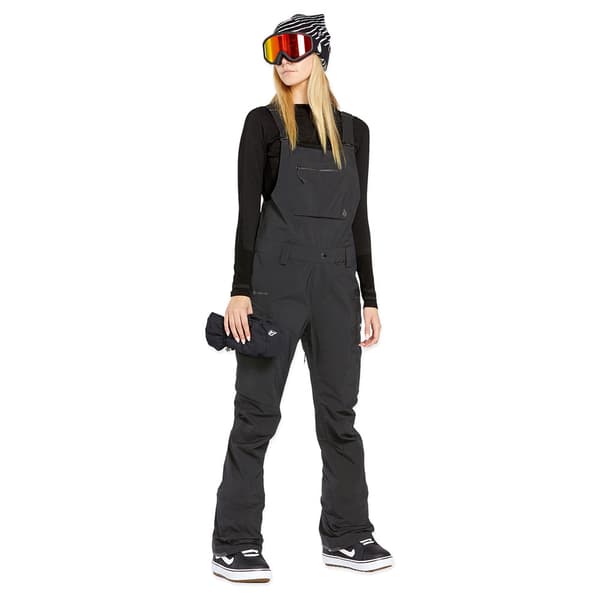 Volcom Elm Stretch Gore-tex Bib Race Dräkt Svart XL Kvinna