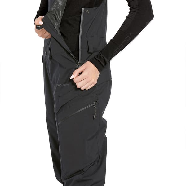 Volcom Elm Stretch Gore-tex Bib Race Dräkt Svart XL Kvinna