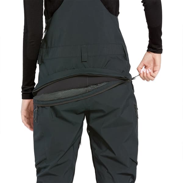 Volcom Elm Stretch Gore-tex Bib Race Dräkt Svart XL Kvinna