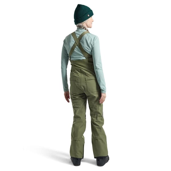 Burton Avalon 2l Stretch Bib Byxor Grönt L Kvinna
