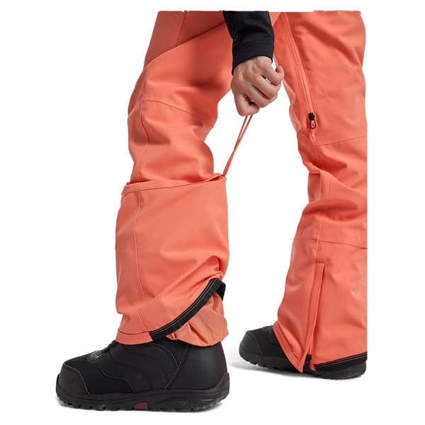 Burton Avalon 2l Stretch Bib Byxor Orange L Kvinna