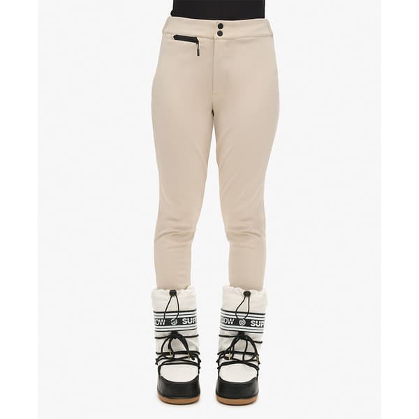 Superdry Luxe Snow Pant Bukser Beige L Kvinde