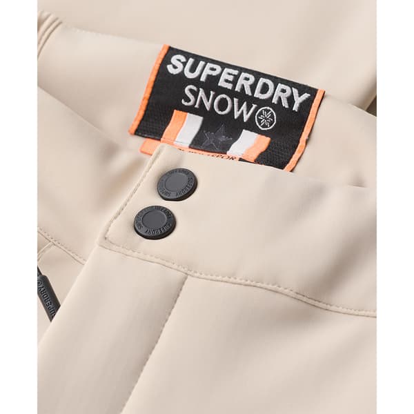 Superdry Luxe Snow Pant Byxor Beige 2XS Kvinna