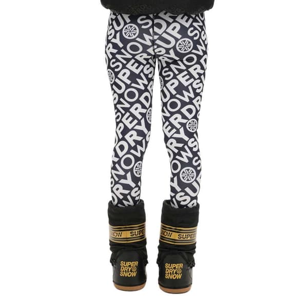 Superdry Ws110174a Leggings Svart XL Kvinna