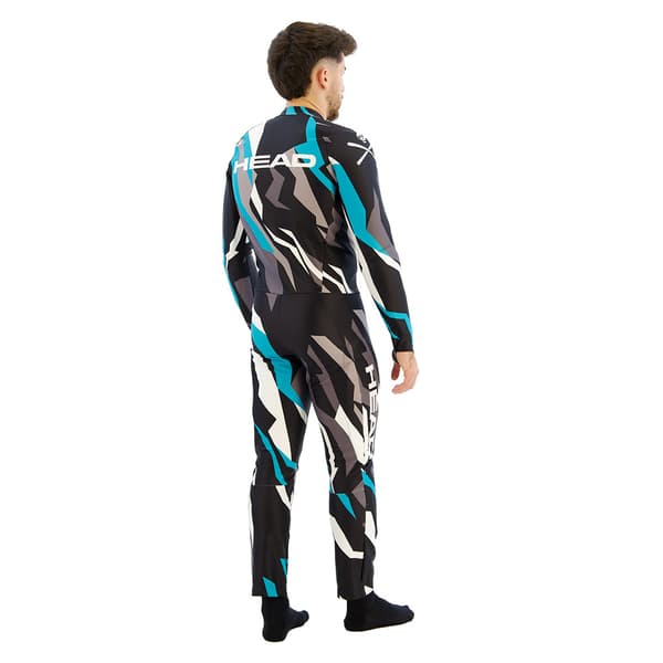 Head Race Fis Kilpapuku Musta 2XL Mies
