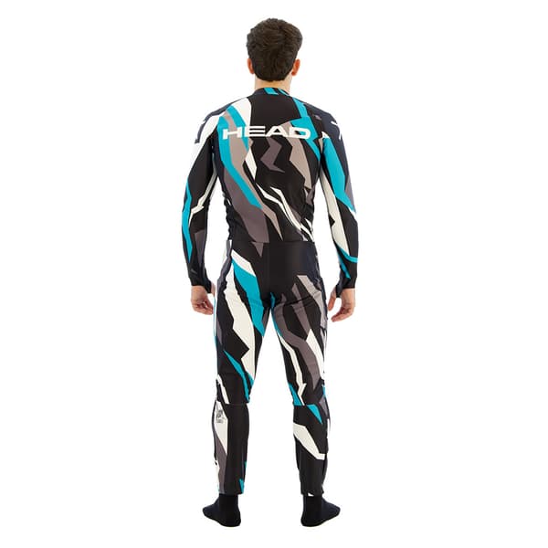 Head Race Fis Kilpapuku Musta 2XL Mies