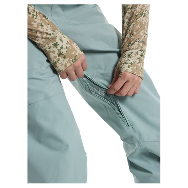 Burton Reserve 2l Stretch Bib Byxor Grönt,Blå XL Kvinna