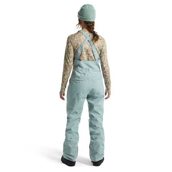 Burton Reserve 2l Stretch Bib Byxor Grönt,Blå XL Kvinna