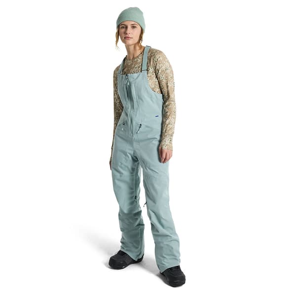 Burton Reserve 2l Stretch Bib Byxor Grönt,Blå XL Kvinna