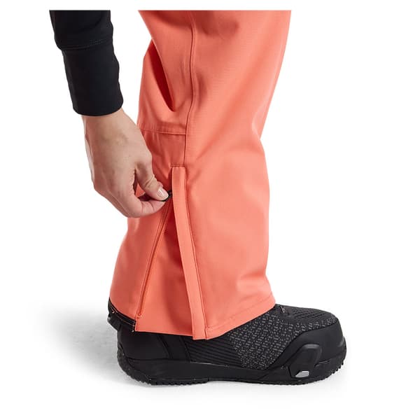 Burton Society 2l Bukser Orange,Rosa XL Kvinde