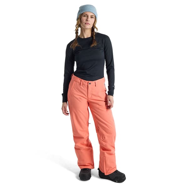 Burton Society 2l Bukser Orange,Rosa XL Kvinde
