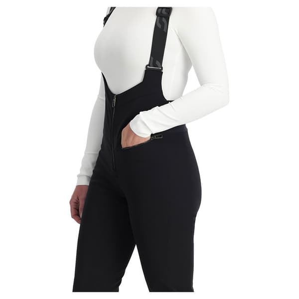 Spyder Strutt Bib Softshell Byxor Svart 10 Kvinna