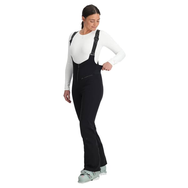 Spyder Strutt Bib Softshell Byxor Svart 10 Kvinna