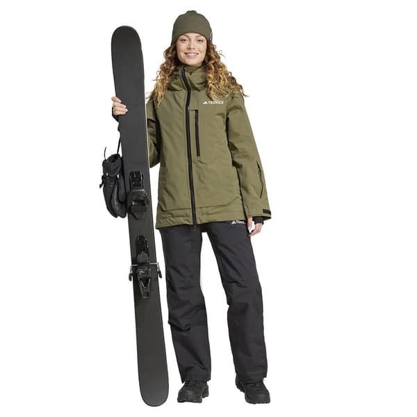 Adidas Terrex Xperior 2l Insulated Bib Byxor Svart 42 / Regular Kvinna