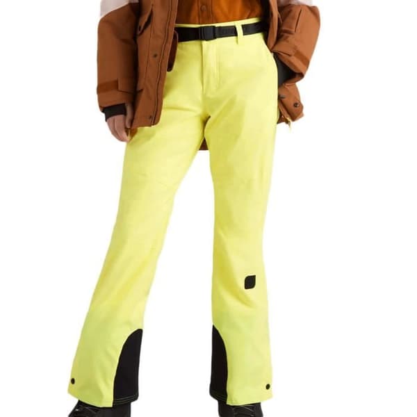 Pantalon de ski Gul Fluo Kvinna O'Neill Star Slim