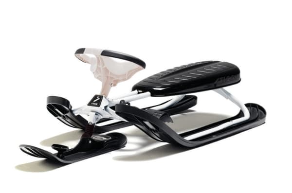 Stiga Snowracer Supreme GT kjelke, hvit