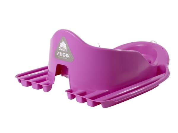 Stiga Baby Cruiser, Släde, Rosa, Plast, Monoton, Honkoppling, 1 sittplatser