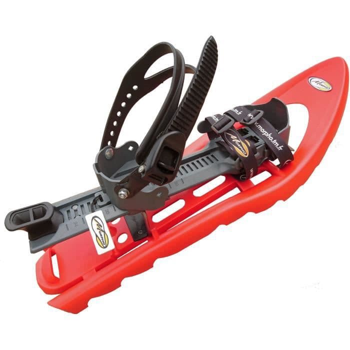 MORPHO Trimove S ALP Light, par snöskor, Twin Tip, röd / grå - liten