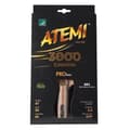 Miniatyrbild 2 av 4: ATEMI 3000 Pro Carbon Anatomical Svarta och Röda tennisracketar - Vuxen