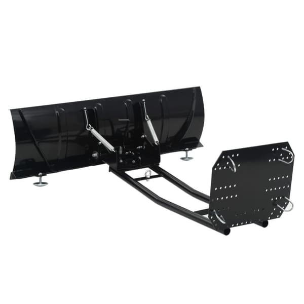 vidaXL Snöplog för ATV 120x38 cm svart