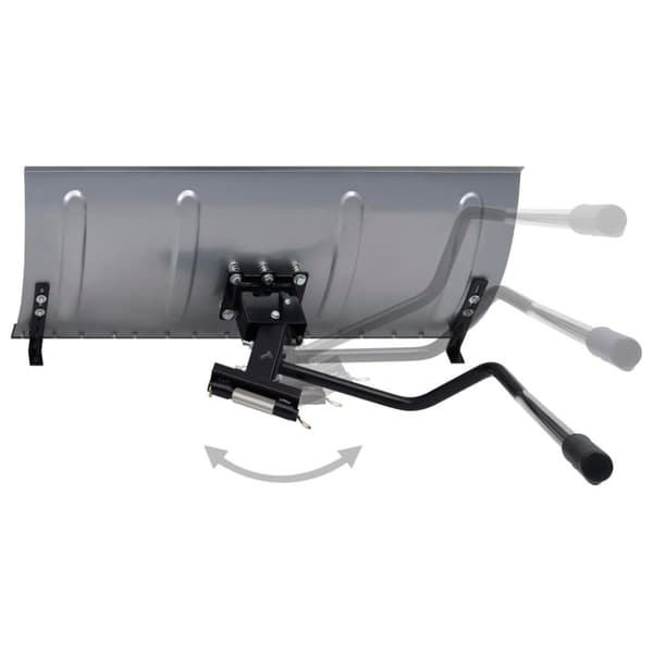 vidaXL Snøblad for gressklipper med adapter 100 cm